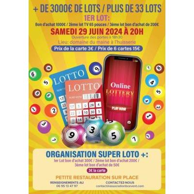 Photo du Super loto +3000 euros de lots à L'Huisserie