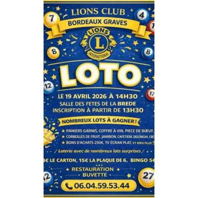 Photo du LOTO DU LIONS CLUB à La Brède
