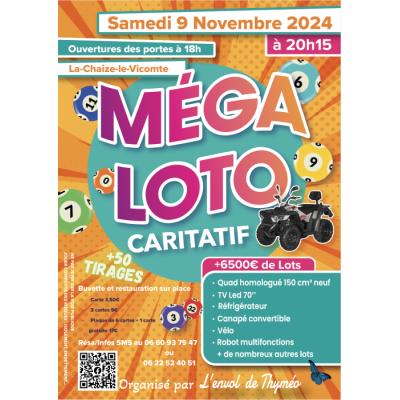 Photo du Méga Loto caritatif L'envol de Thyméo  à La Chaize-le-Vicomte