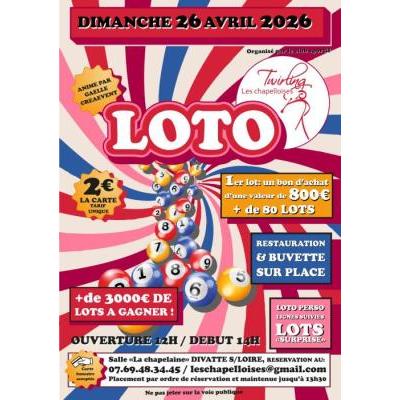 Photo du Loto du Club Twirling Les Chapelloises à La Chapelle-Basse-Mer