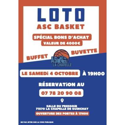 Photo du gros loto du basket à La Chapelle-de-Guinchay