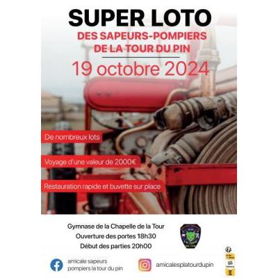 Photo du SUPER LOTO des sapeurs pompiers de la tour du pin à La Chapelle-de-la-Tour