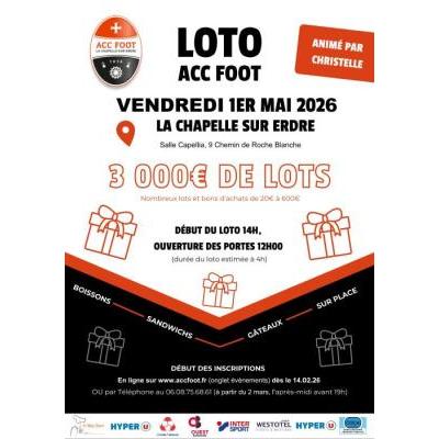 Photo du Super Loto AC Chapelain Football anim&eacute; par Cristelle à La Chapelle-sur-Erdre