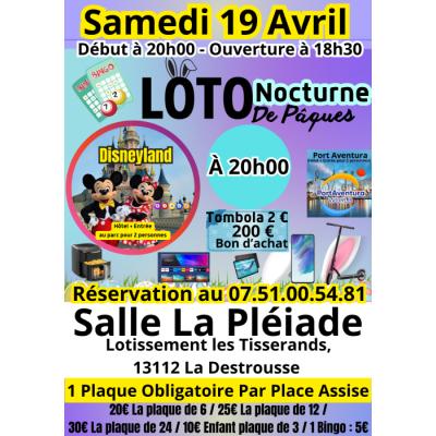 Photo du Super Loto Nocturne 20H à La Destrousse