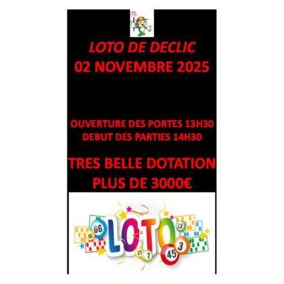 Photo du LOTO ANNUEL DECLIC à La Fare-les-Oliviers