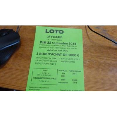 Photo du super loto à La Flèche