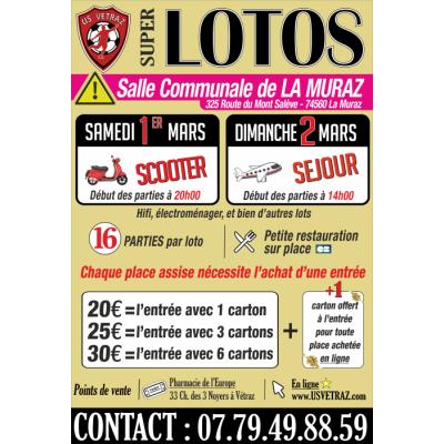 Photo du Loto de l'US Vétraz à La Muraz