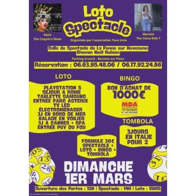 Photo du Loto show  à La Penne-sur-Huveaune
