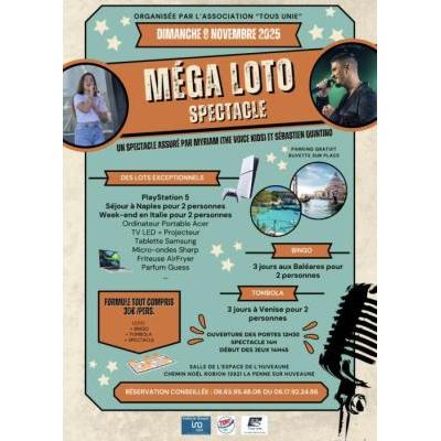 Photo du Super loto spectacle  à La Penne-sur-Huveaune