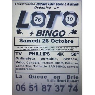 Photo du Mega loto associatif d'Handy cap vers l’avenir  à La Queue-en-Brie