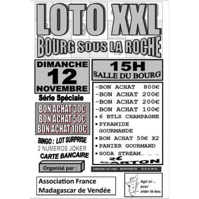 Photo du Loto XXL animé par Alexandre à La Roche-sur-Yon
