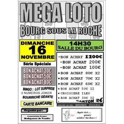 Photo du MEGA Loto animé par Alexandre à La Roche-sur-Yon