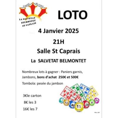 Photo du Loto comité des fetes  à La Salvetat-Belmontet