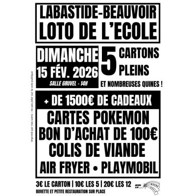 Photo du LOTO DE L'ECOLE à Labastide-Beauvoir