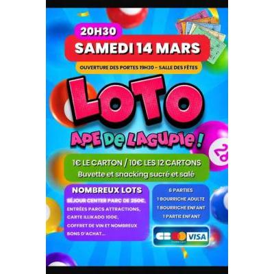 Photo du Loto de l'APE de Lagupie  à Lagupie