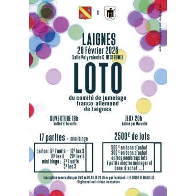 Photo du LOTO du Comit&eacute; de Jumelage  à Laignes