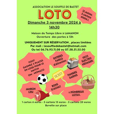 Photo du LOTO à Lamanon