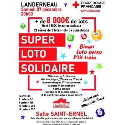 Photo du Super Loto Solidaire à Landerneau