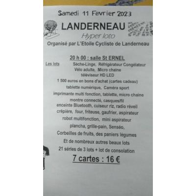 Photo du Hyper Loto de L'Etoile Cycliste de Landerneau à Landerneau