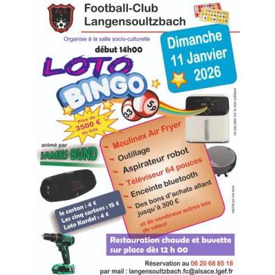 Photo du Loto Bingo anim&eacute; par James Bund à Langensoultzbach
