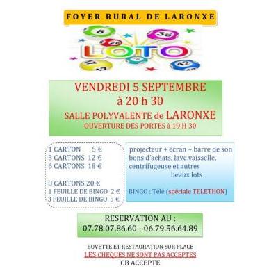 Photo du Loto du Foyer Rural de Laronxe à Laronxe
