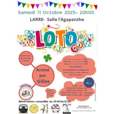 Photo du Loto Amicale Les Petits Apprentis  à Larré