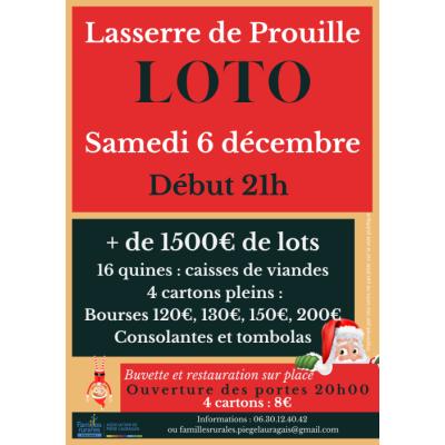 Photo du Loto de fin d'année  à Lasserre-de-Prouille