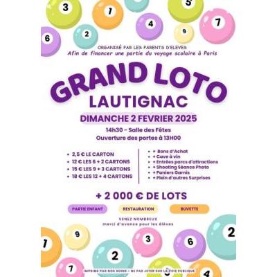 Photo du Loto de l'école de Lautignac à Lautignac