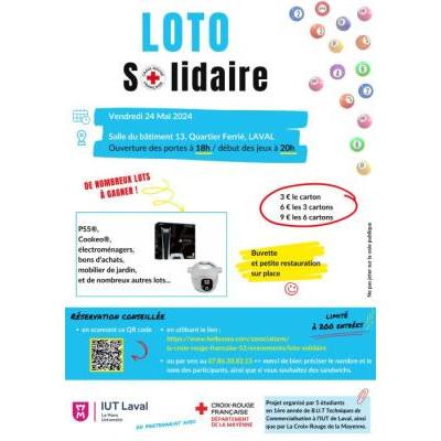 Photo du Loto caritatif et solidaire à Laval