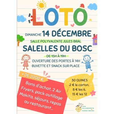 Photo du Loto de la Calandreta Tèrra Maire  à Le Bosc