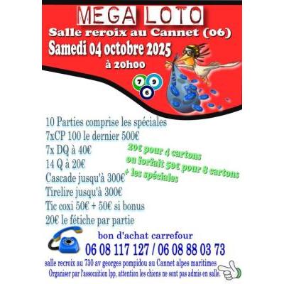 Photo du Gros Loto salle recroix du cannet à Le Cannet