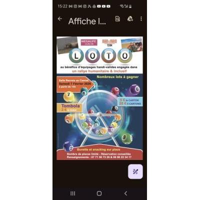 Photo du Loto Humanitaire et Inclusif à Le Cannet