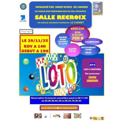 Photo du SUPER LOTO CARITATIVE INNER WHEEL DE CANNES à Le Cannet