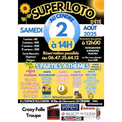 Photo du Super Loto d'été  à Le Cendre