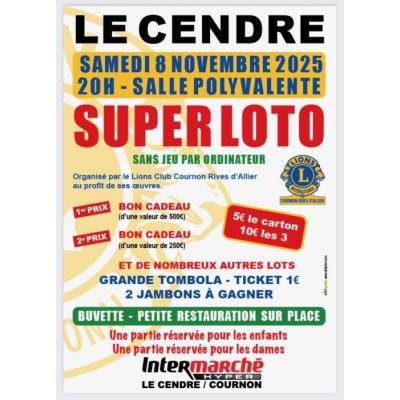 Photo du SUPER LOTO à Le Cendre