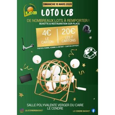 Photo du Super Loto Annuel Du LCB Gros Lot Bon d'achat voyage 500euro à Le Cendre