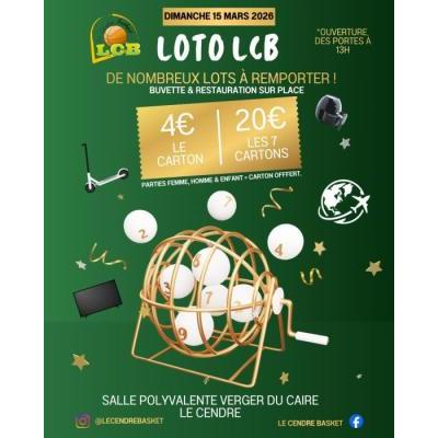 Photo du Super Loto Annuel Du LCB Gros Lot Bon d'achat voyage 500euro à Le Cendre