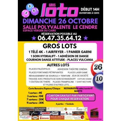Photo du GROS LOTO de la Crazy Folle Troupe  à Le Cendre