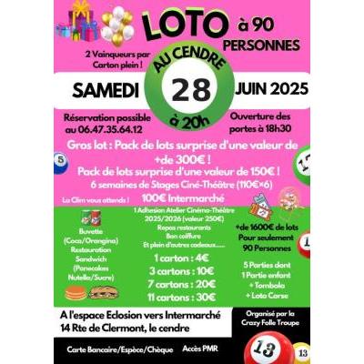 Photo du LOTO à Le Cendre