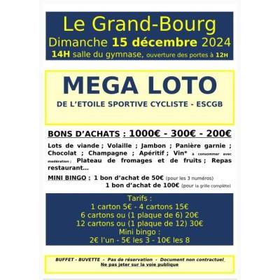 Photo du Méga Loto ESCGB à Le Grand-Bourg