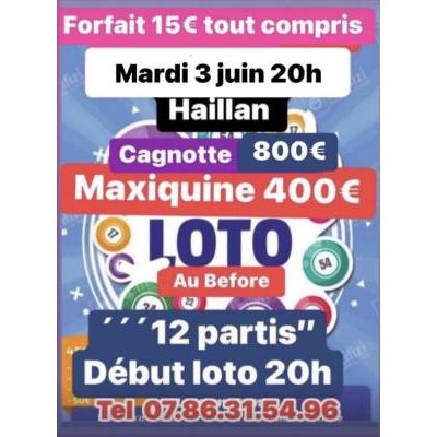 Photo du Loto forfait 15e tout compris ou 20e tout compris à Le Haillan