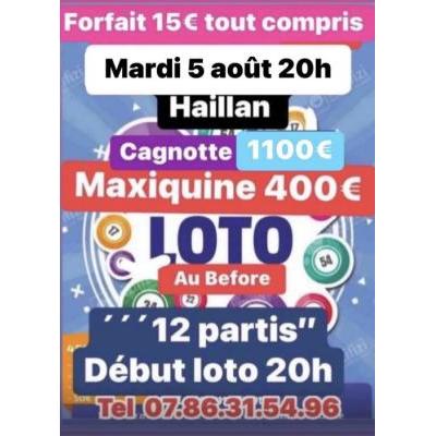 Photo du Loto forfait 15e tout compris ou 20e tout compris à Le Haillan