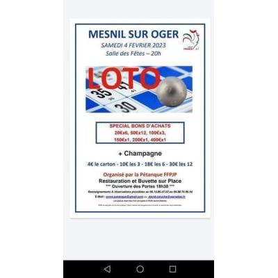 Photo du Loto spécial Bons d'Achats à Le Mesnil-sur-Oger