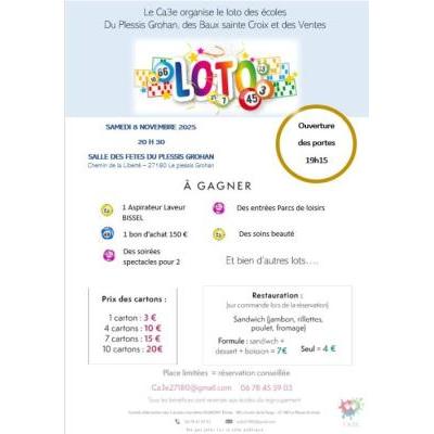 Photo du Loto des écoles à Le Plessis-Grohan