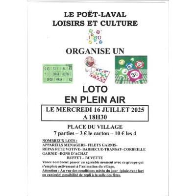 Photo du Loto en Plein Air à Le Poët-Laval