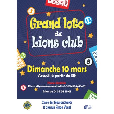 Photo du Grand Loto du Lions Club du Port-Marly à Le Port-Marly