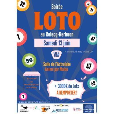 Photo du Loto au Relecq-Kerhuon animé par Malou à Le Relecq-Kerhuon
