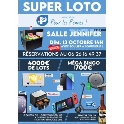 Photo du Méga Loto d'octobre - 700€ au Bingo ! à Le Rove