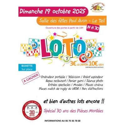 Photo du Loto "culture et loisirs" à Le Teil