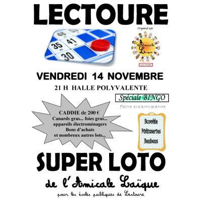 Photo du Super Loto de l'Amicale à Lectoure